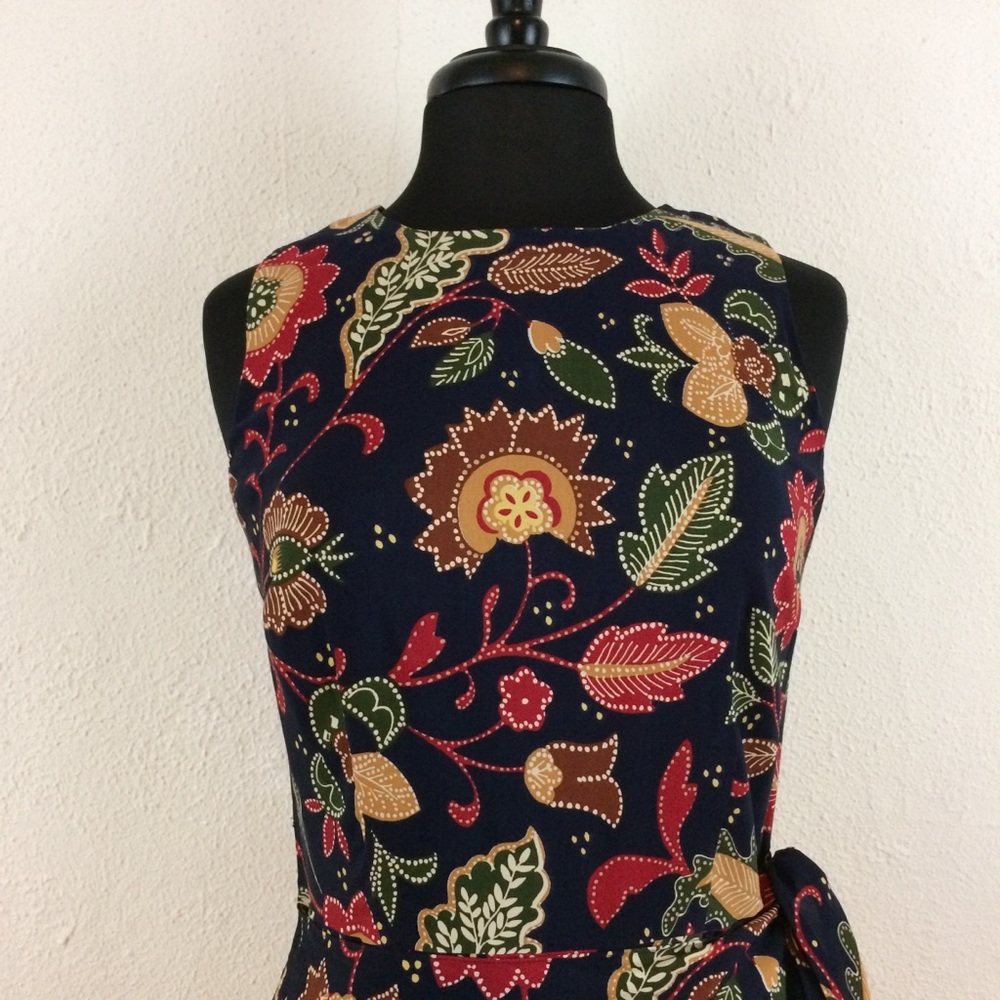 Maggie London Sleeveless Wrap Dress - Picture 3 of 8